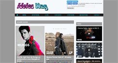 Desktop Screenshot of idolesmag.com